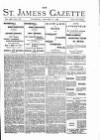 St James's Gazette Thursday 02 January 1890 Page 1