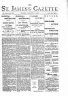 St James's Gazette Monday 06 January 1890 Page 1
