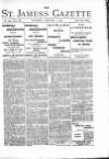 St James's Gazette Thursday 09 January 1890 Page 1