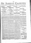 St James's Gazette Friday 10 January 1890 Page 1