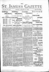 St James's Gazette Monday 20 January 1890 Page 1