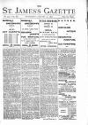St James's Gazette Wednesday 22 January 1890 Page 1