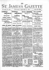 St James's Gazette Saturday 15 February 1890 Page 1