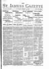 St James's Gazette Saturday 15 March 1890 Page 1
