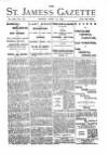St James's Gazette Friday 25 April 1890 Page 1