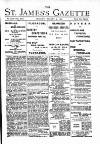 St James's Gazette Monday 04 August 1890 Page 1