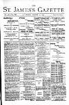 St James's Gazette Tuesday 19 August 1890 Page 1