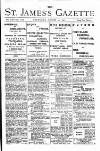 St James's Gazette Wednesday 27 August 1890 Page 1