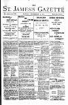 St James's Gazette Monday 08 September 1890 Page 1