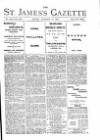 St James's Gazette Friday 17 October 1890 Page 1
