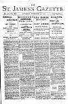 St James's Gazette Saturday 13 December 1890 Page 1
