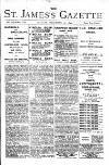St James's Gazette Tuesday 16 December 1890 Page 1