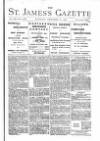 St James's Gazette Saturday 20 December 1890 Page 1
