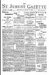 St James's Gazette Monday 22 December 1890 Page 1