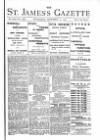 St James's Gazette Wednesday 24 December 1890 Page 1