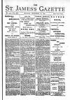 St James's Gazette Monday 29 December 1890 Page 1