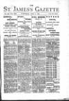 St James's Gazette Wednesday 01 April 1891 Page 1