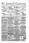 St James's Gazette Friday 14 August 1891 Page 1