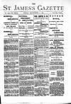 St James's Gazette Friday 04 September 1891 Page 1