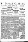 St James's Gazette Saturday 05 December 1891 Page 1