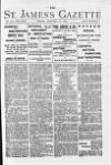 St James's Gazette Friday 15 January 1892 Page 1