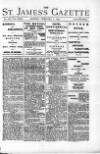 St James's Gazette Monday 01 February 1892 Page 1