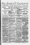 St James's Gazette Thursday 11 February 1892 Page 1