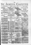 St James's Gazette Friday 05 August 1892 Page 1