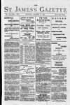 St James's Gazette Monday 08 August 1892 Page 1