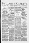 St James's Gazette Thursday 29 September 1892 Page 1