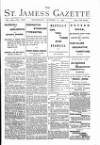 St James's Gazette Wednesday 12 October 1892 Page 1