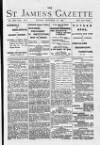 St James's Gazette Friday 14 October 1892 Page 1
