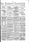 St James's Gazette Friday 13 January 1893 Page 1
