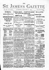 St James's Gazette Saturday 11 February 1893 Page 1