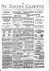 St James's Gazette Saturday 18 February 1893 Page 1