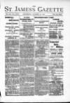 St James's Gazette Wednesday 25 October 1893 Page 1