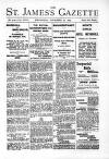 St James's Gazette Wednesday 29 November 1893 Page 1