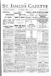 St James's Gazette Thursday 05 April 1894 Page 1