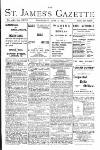 St James's Gazette Wednesday 06 June 1894 Page 1