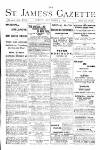 St James's Gazette Monday 03 September 1894 Page 1