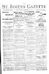 St James's Gazette Wednesday 10 October 1894 Page 1