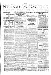 St James's Gazette Thursday 29 November 1894 Page 1