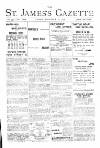 St James's Gazette Friday 16 November 1894 Page 1