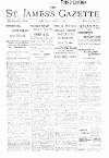 St James's Gazette Saturday 01 June 1895 Page 1