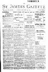 St James's Gazette Friday 24 January 1896 Page 1