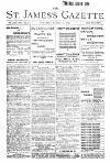 St James's Gazette Tuesday 10 March 1896 Page 1