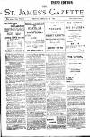 St James's Gazette Friday 20 March 1896 Page 1