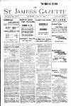 St James's Gazette Saturday 06 June 1896 Page 1