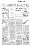 St James's Gazette Monday 15 June 1896 Page 1