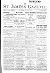 St James's Gazette Thursday 09 July 1896 Page 1